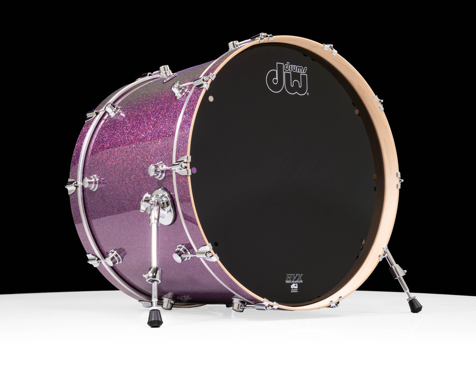 DW Performance Series 18x24 Bass Drum Purple Drift