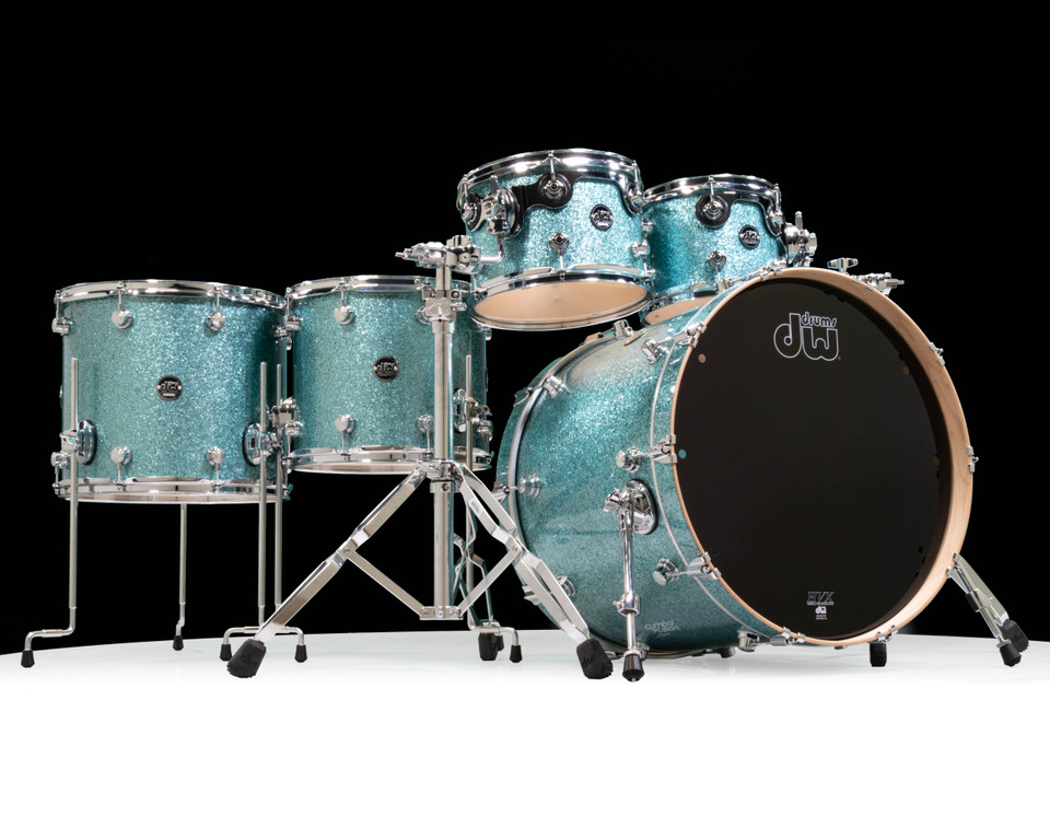 DW Performance Series 5-Piece Shell Pack - Aqua Glass