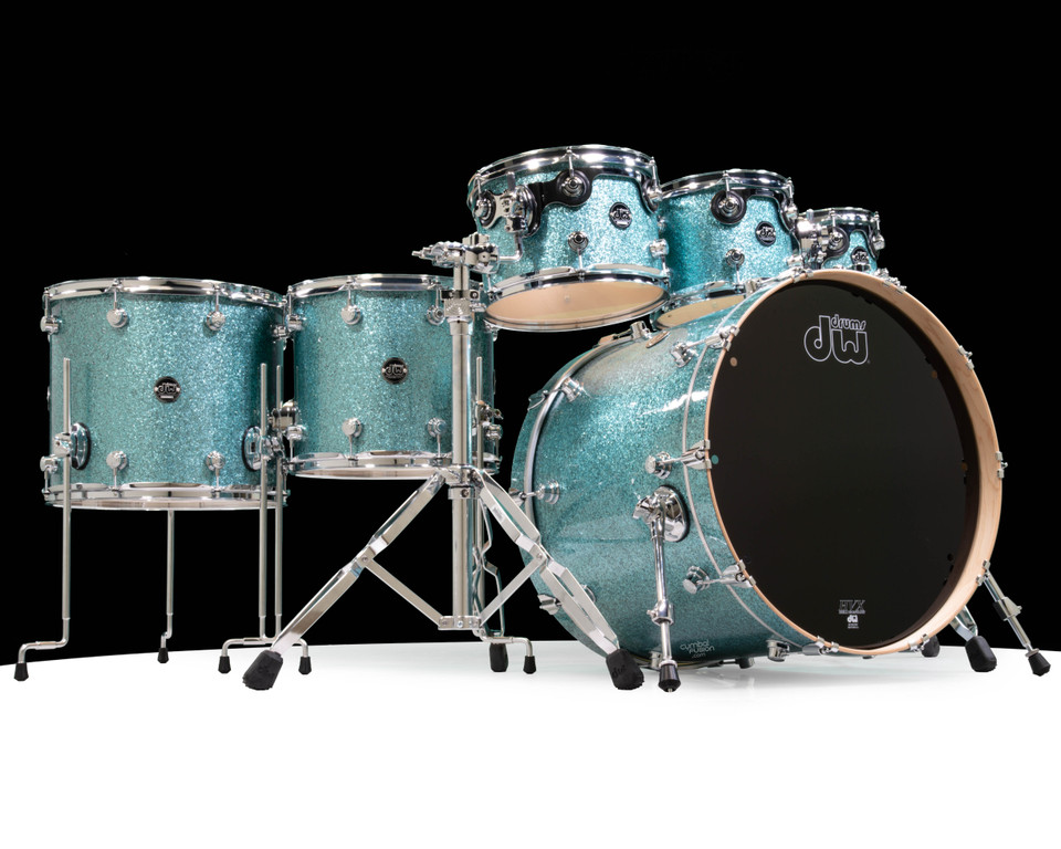 DW Performance Series 6-Piece Shell Pack - Aqua Glass