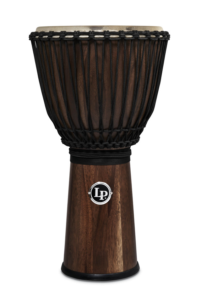LP LP799-SW 12-1/2"-Inch Rope Tuned Siam Walnut Djembe product image