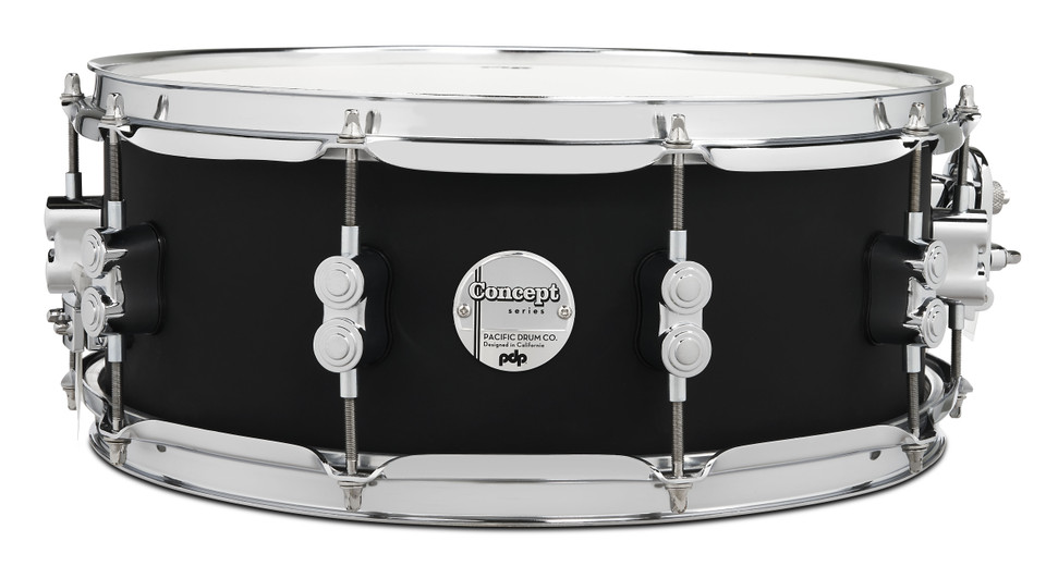 PDP Concept Maple 5.5x14 Satin Black FinishPly Snare product image