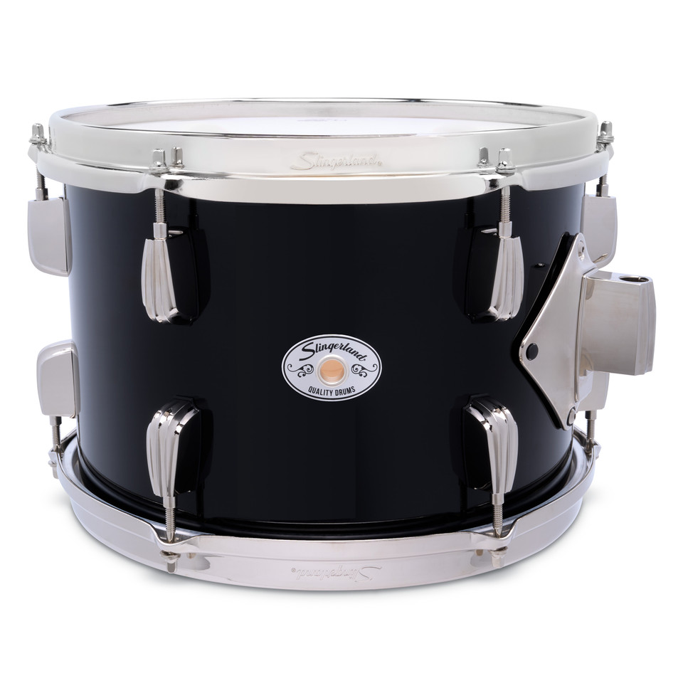 Slingerland Studio King Tom, 8x12", Del Norte Black product image
