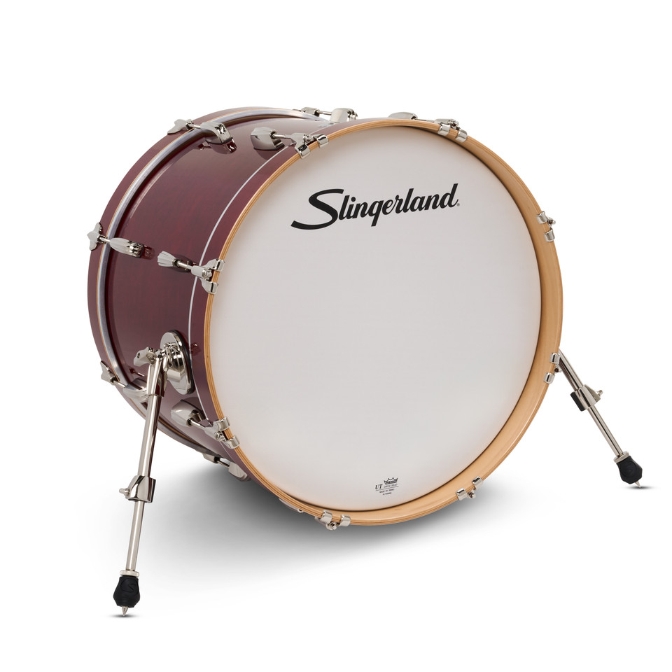 Slingerland Studio King Bass Drum, 14x20", Royal Crimson Lacquer product image