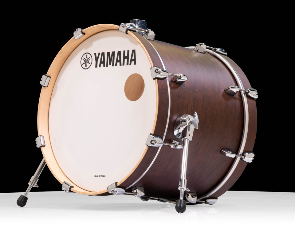 Used Yamaha Tour Custom 18x14 Bass Drum Chocolate satin