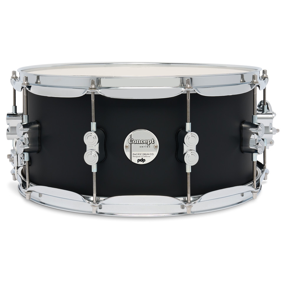PDP Concept Maple 6.5x14 Satin Black FinishPly Snare product image