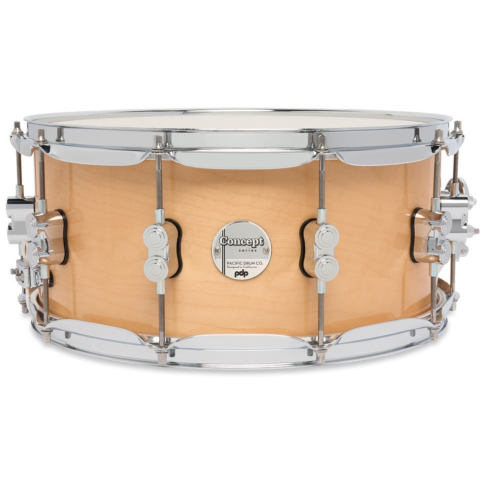 PDP Concept Maple 6.5x14 Natural Lacquer Snare product image