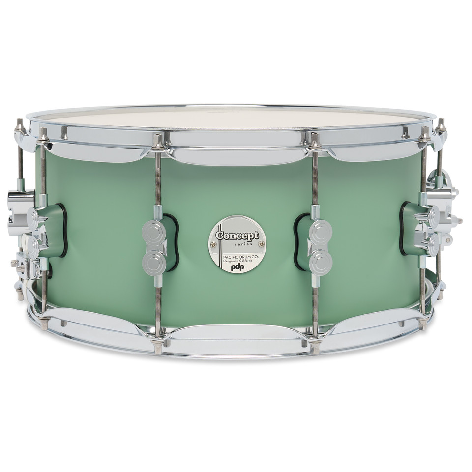 PDP Concept Maple 6.5x14 Satin Seafoam FinishPly Snare product image