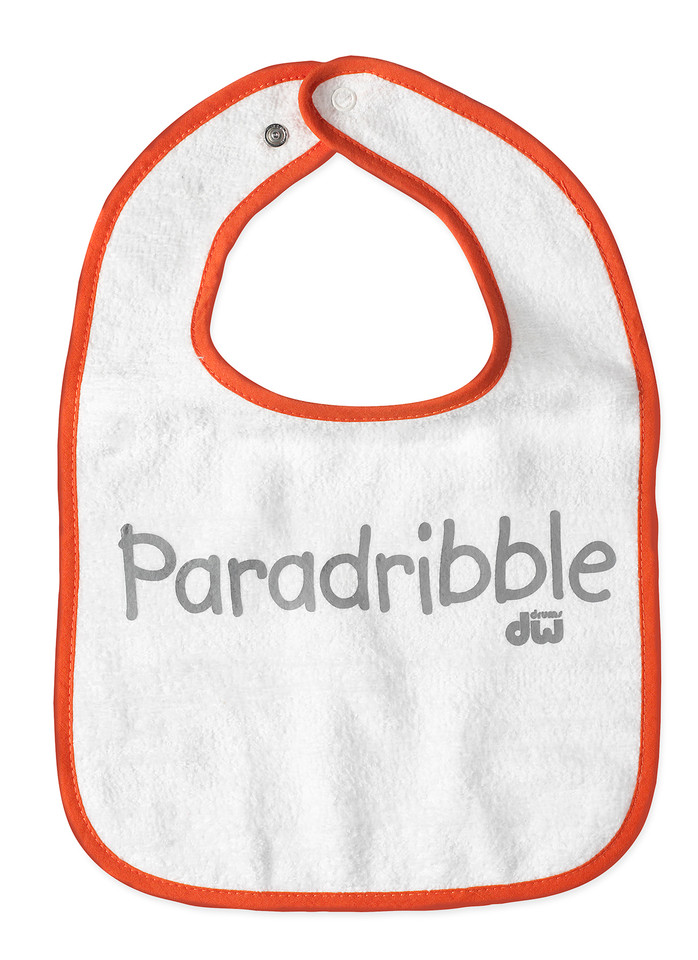 DW Infant Snap Bib, Orange product image