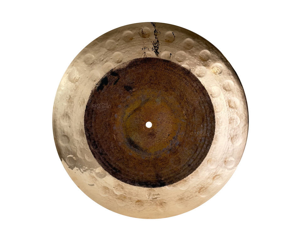 Aqua Tidal 17 in. Crash Cymbal front view