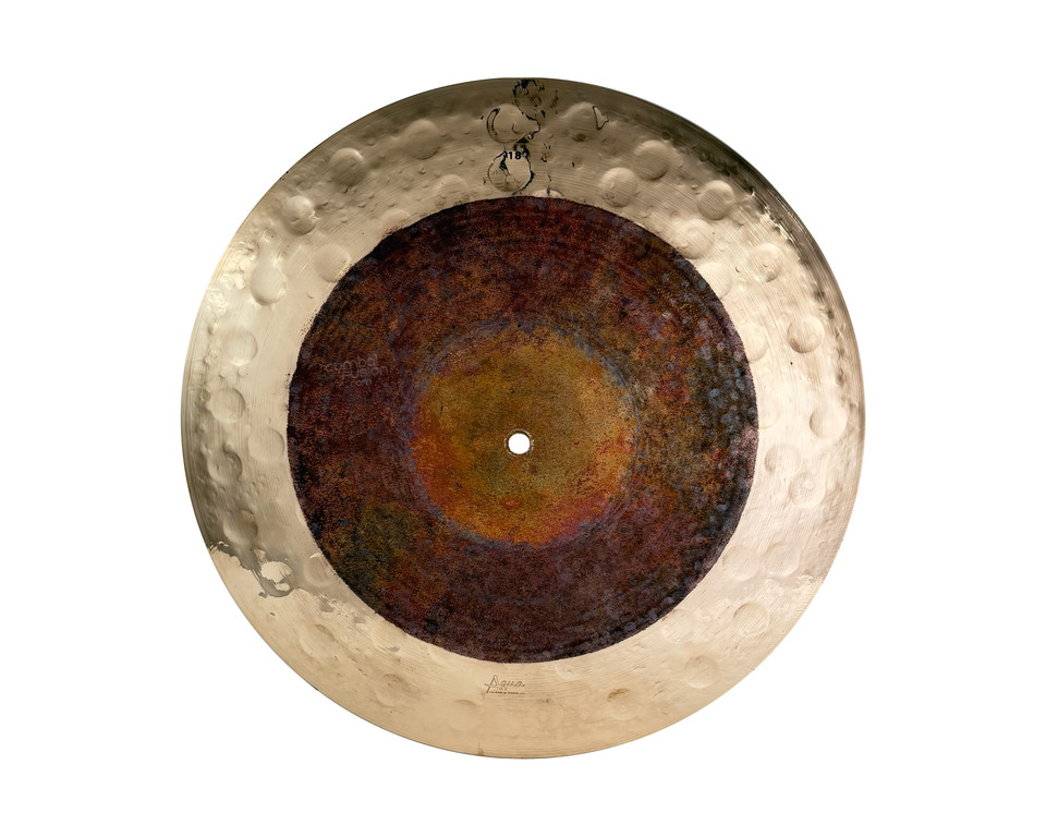Aqua Tidal 18 in. Crash Cymbal front view