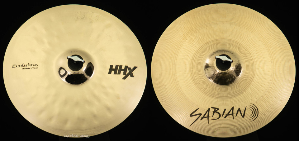 Sabian 14" HHX Evolution Hi-Hat Cymbals