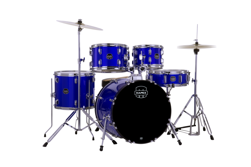 Mapex Comet 5 Piece Complete Setup 20" Bd Indigo Blue product image