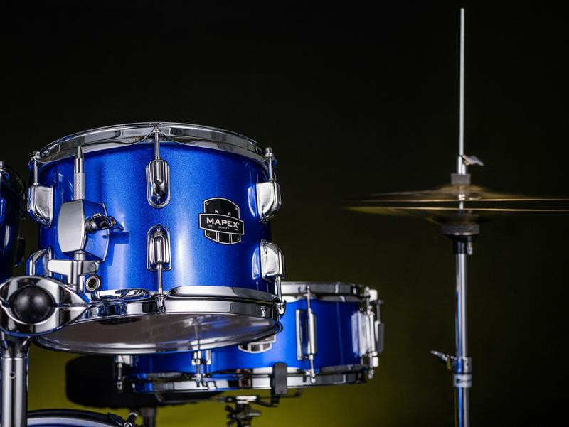 Mapex Comet 5 Piece Complete Setup 18" Bd Indigo Blue product image