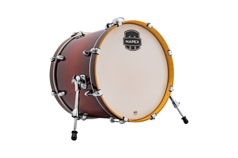 Mapex Armory 20" X 16" Bass Drum W/Mount Red Onyx Burst product image