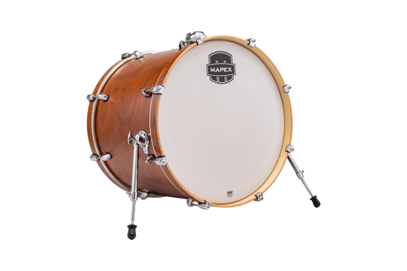 Mapex Mars Maple 22 In. X 18 In. Bass Drum W/ Mount Cortado Satin product image