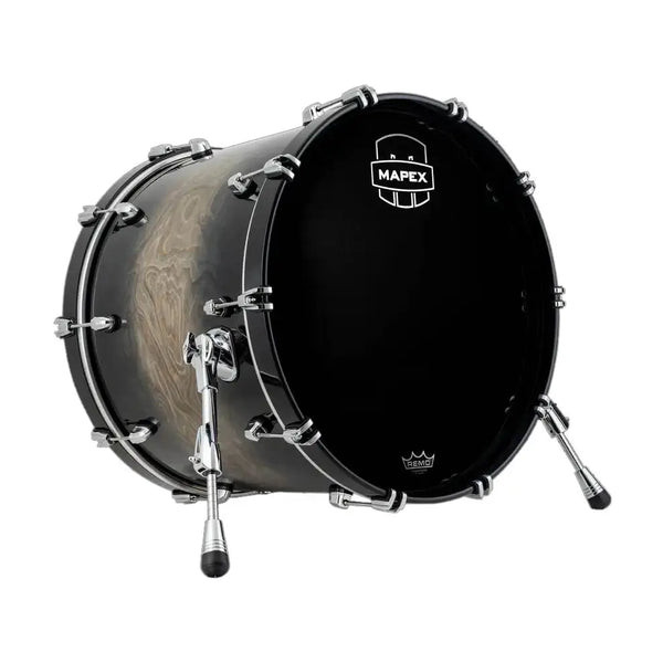 Mapex Saturn VI Bass Drum 24x14 (Without Bass Drum Mount) - Black Ink Burst