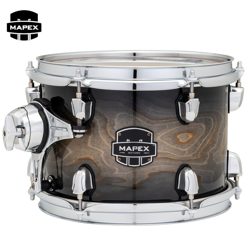 Mapex Saturn VI 8x7 Tom Pack - Black Ink Burst