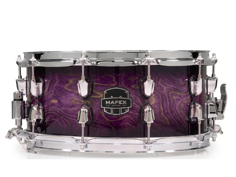 Mapex Saturn VI 14x6.5 Snare Drum - Royal Purple Burst