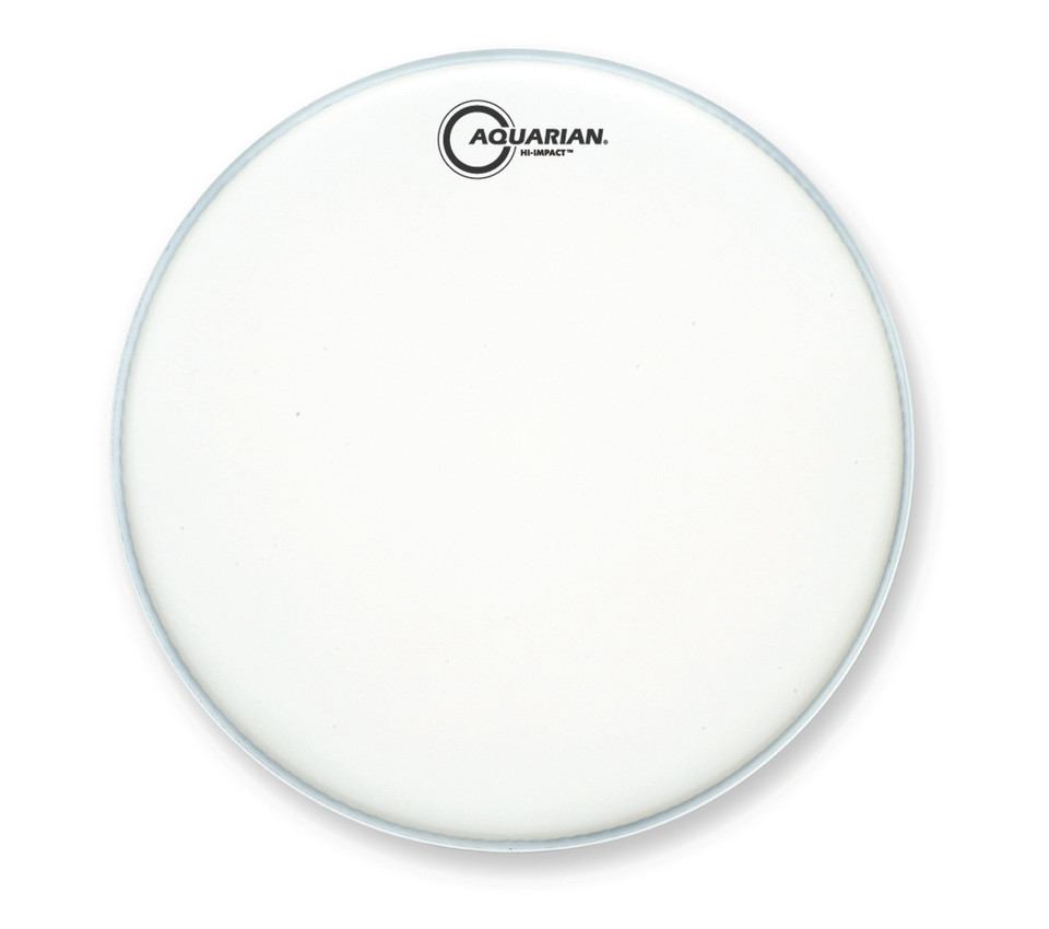 Aquarian Hi-Impact 13" White Texture Coated Snare Drumhead product image