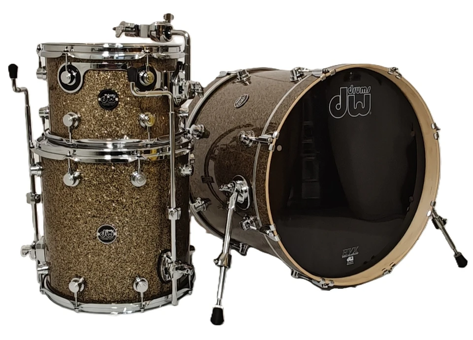 Used DW Performance Series 3pc Ginger Glass, Chrome HW 12/14/20 - MINT