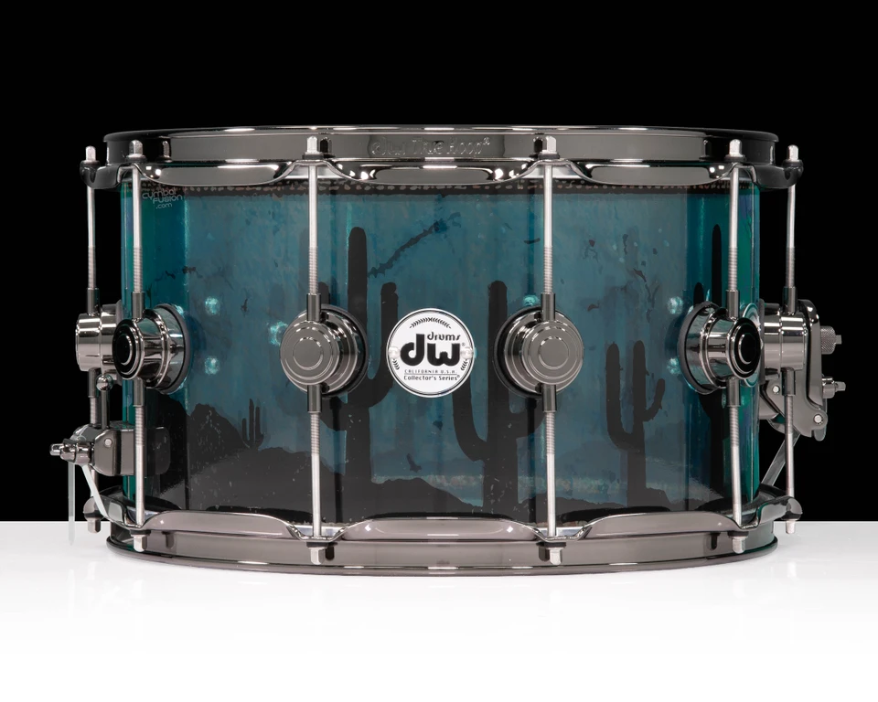 DW Collector's Acrylic 8x14 Snare - Arizona Night Custom Wrap