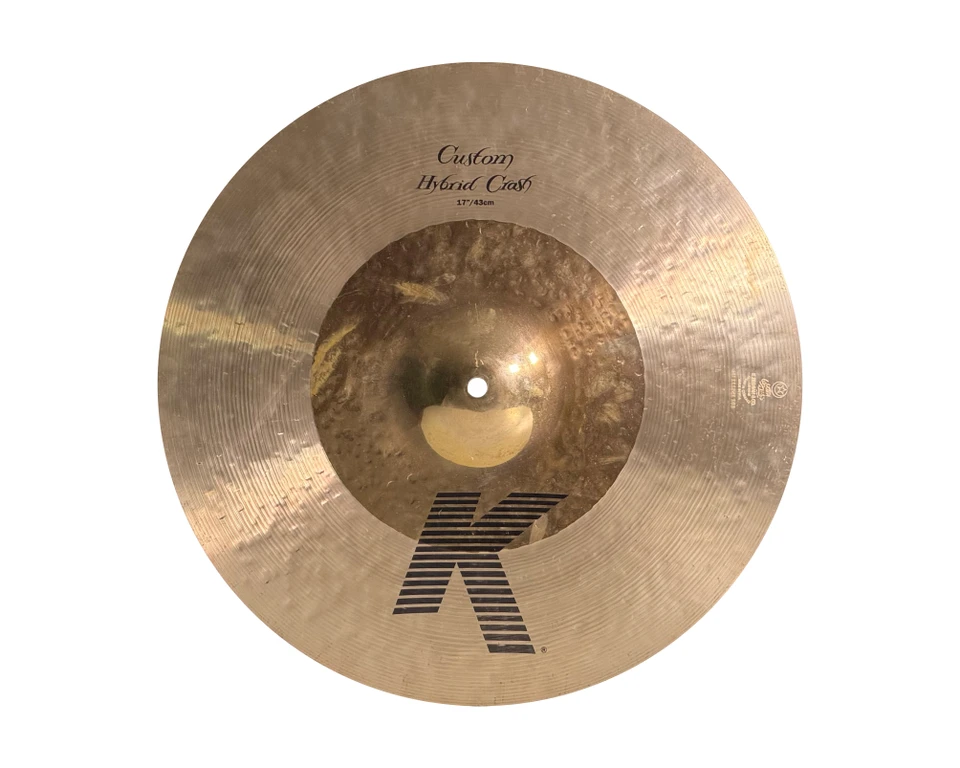 Used Zildjian 17" K Custom Hybrid Crash Cymbal