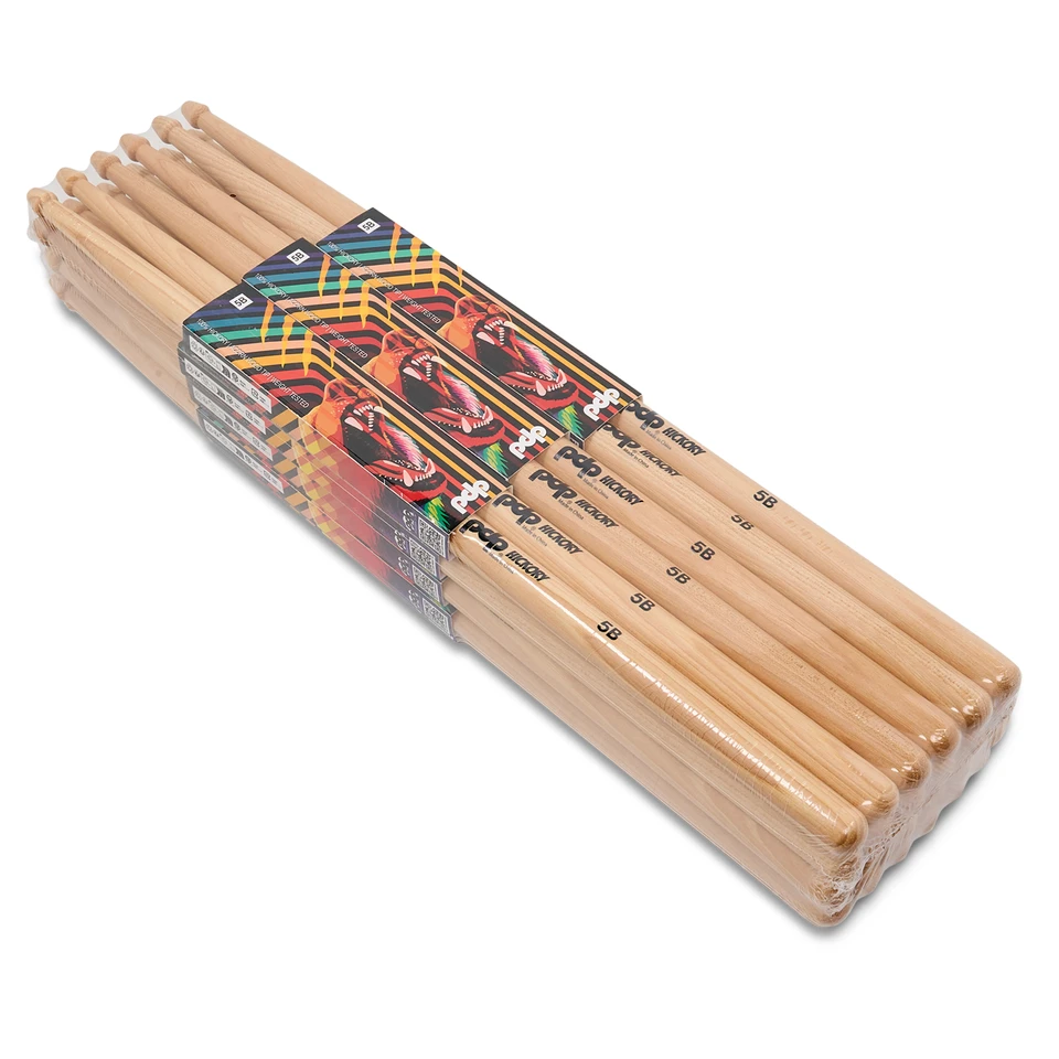 PDP 5B Hickory Drumsticks Acorn Wood Tip - 12 Pairs product image