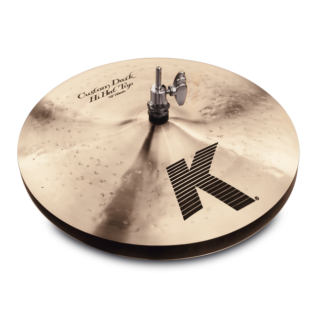 Zildjian 13" K Custom Dark Hi Hat Cymbal Pair K0940