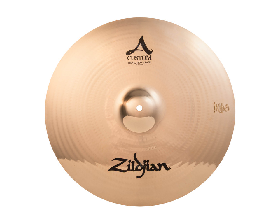 Zildjian 17" A Custom Projection Crash Cymbal front view