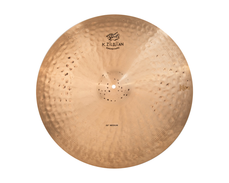 Zildjian 22" K Constantinople Medium Ride Cymbal K1020 front view