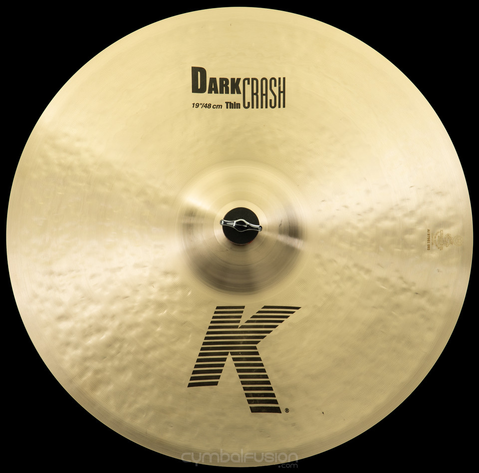 Zildjian 19" K Dark Crash Cymbal Thin K0905