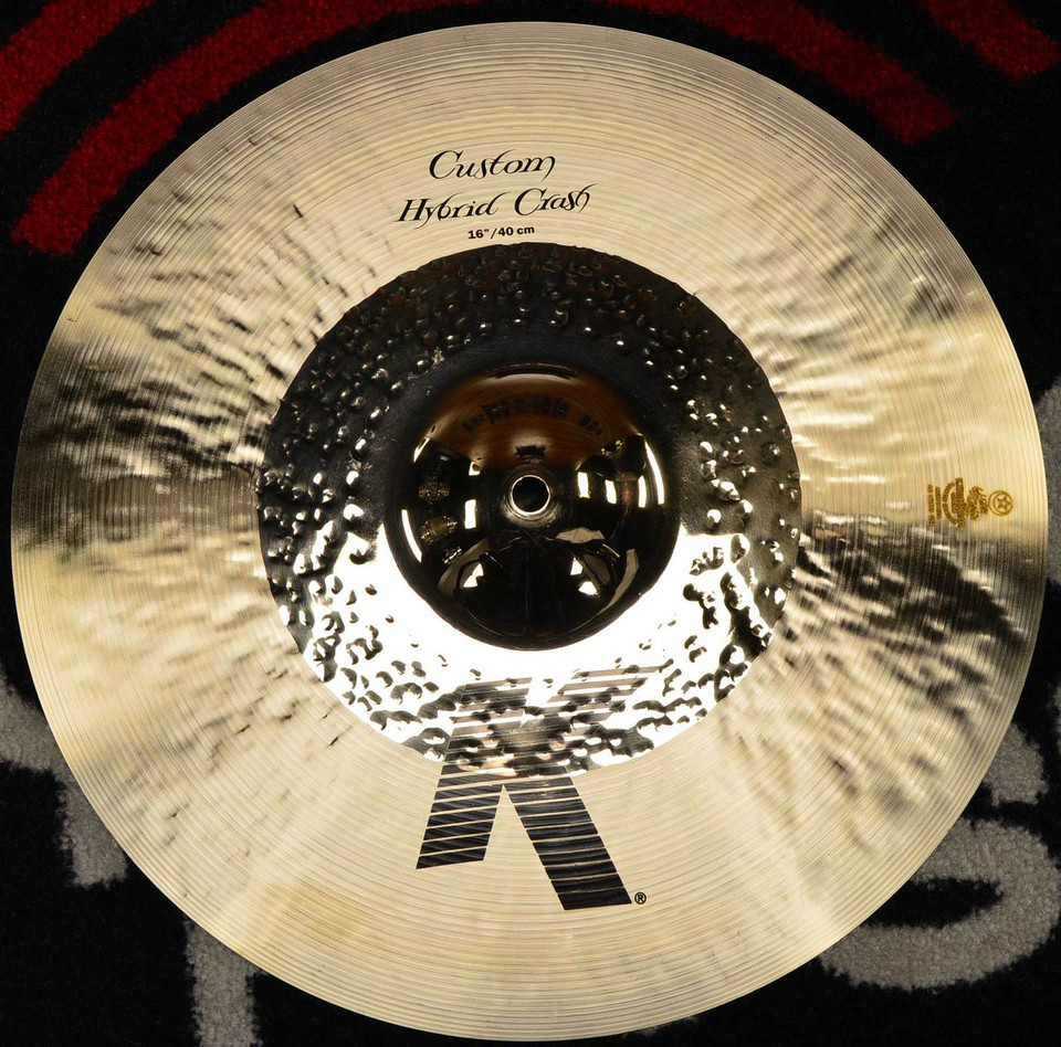 Zildjian 16" K Custom Hybrid Crash Cymbal K1216