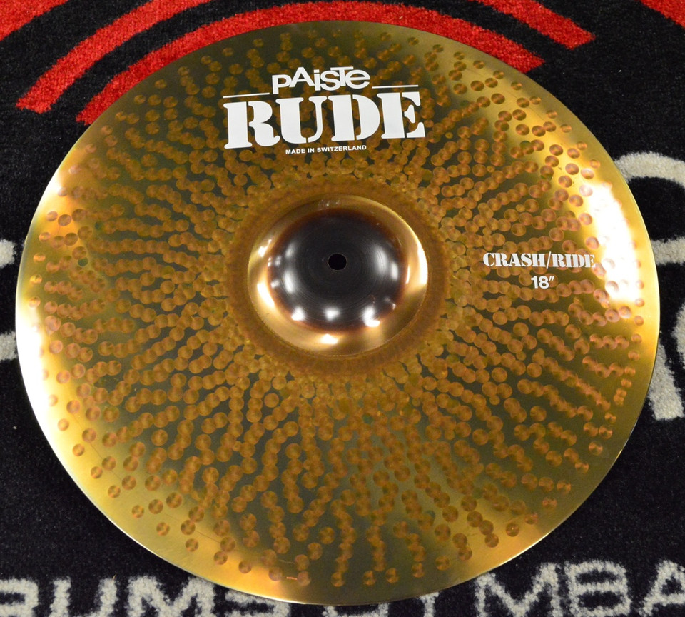 Paiste 18" RUDE Crash/Ride 1128518