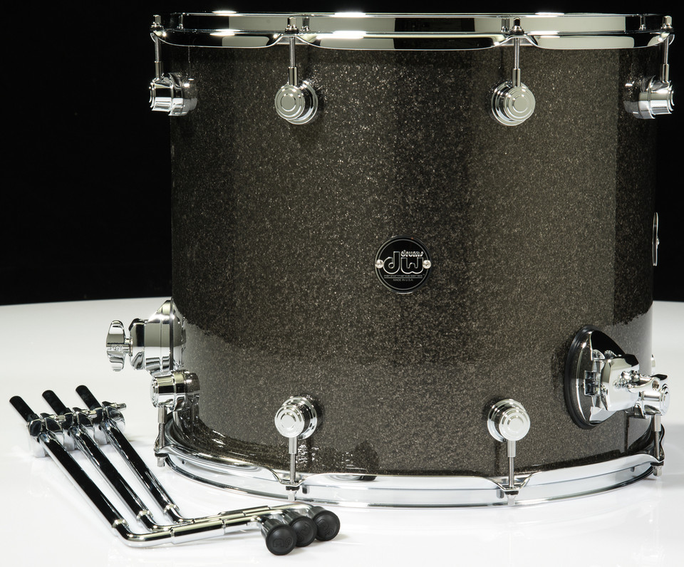 DW Performance Series 14x16 Floor Tom - Pewter sparkle DRPF1416LTPS