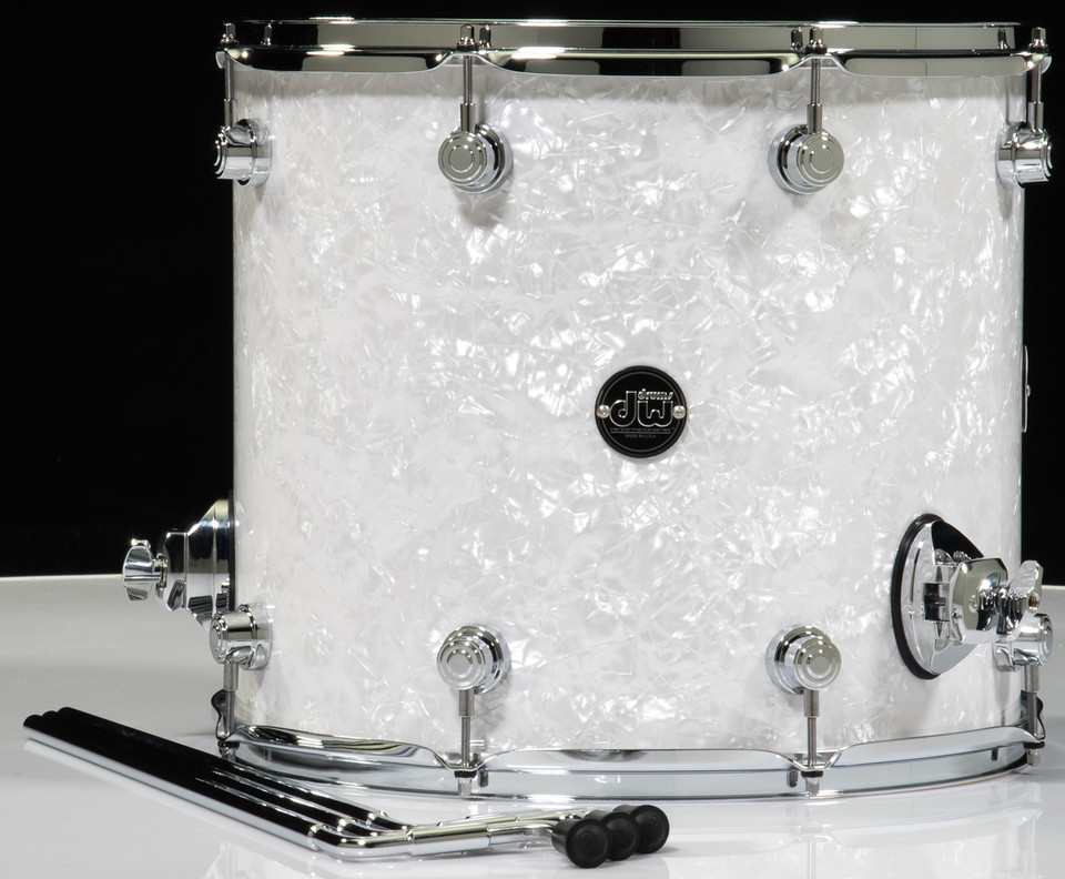 DW Performance Series 14X16 Floor Tom - White marine