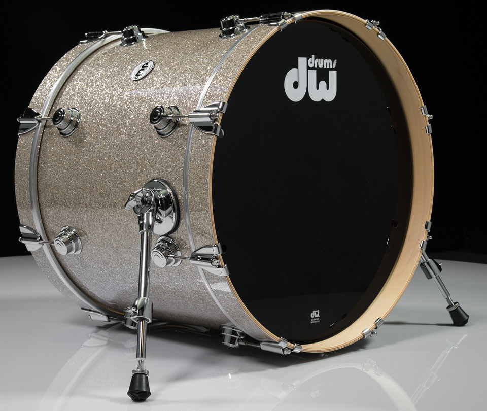 DW Collector's Series Bass Drum 16x20 - Broken Glass DRFP1620KKC043