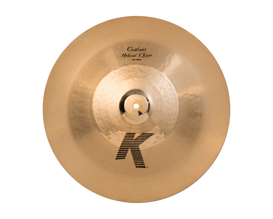 Zildjian 19" K Custom Hybrid China front view