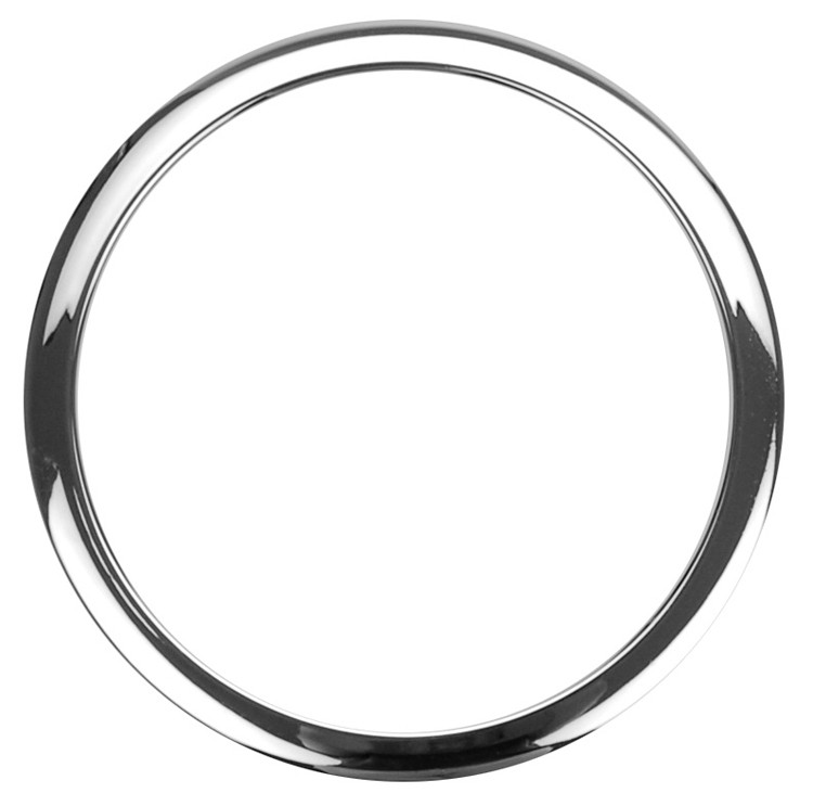 Bass Drum O's 6" Chrome Bass Drum O