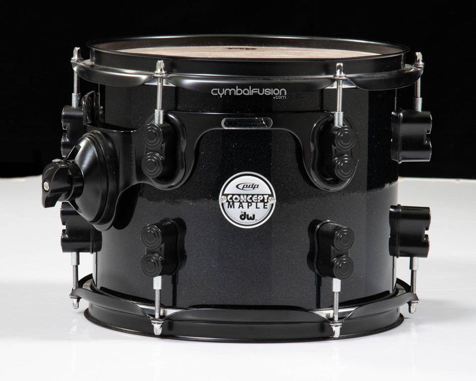 PDP Concept Maple 8x10 Tom - Pearlescent Black