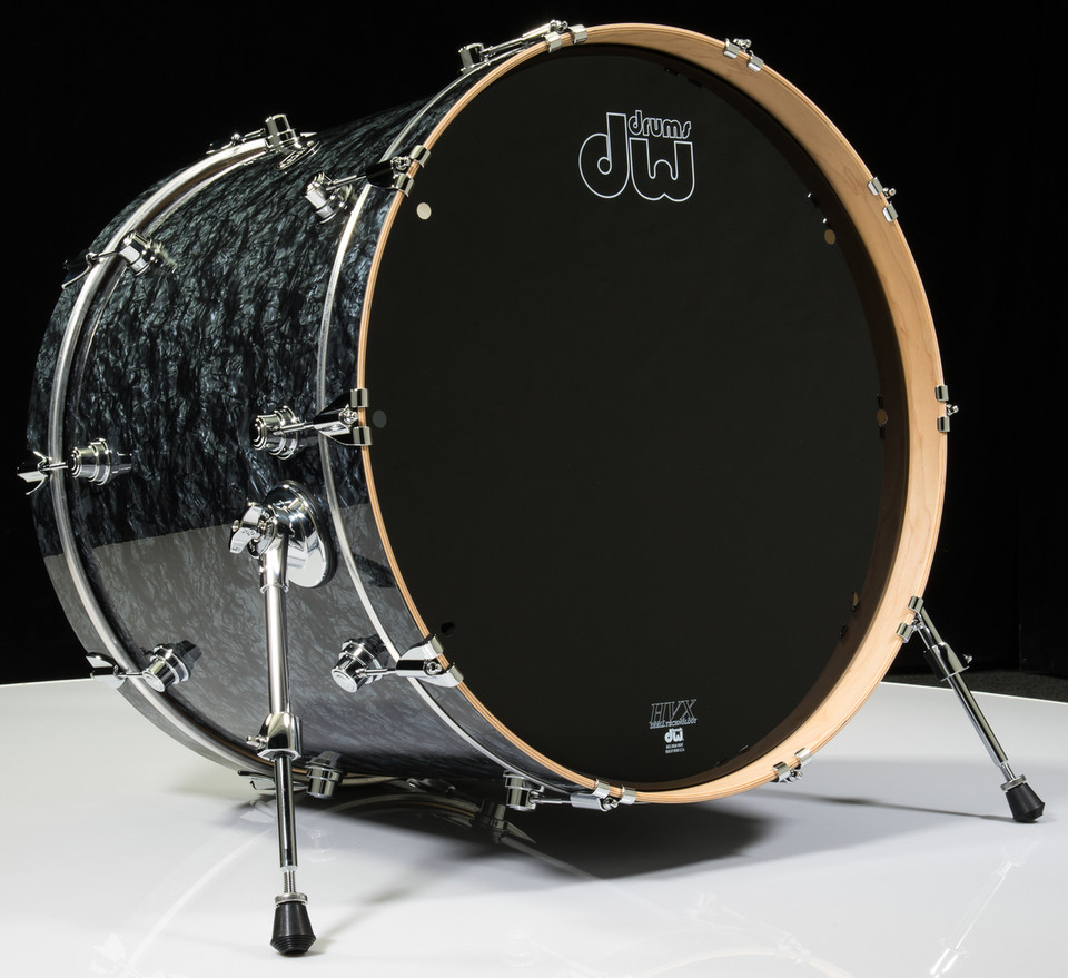 DW Performance Series 18x24 Bass Drum - Black Diamond