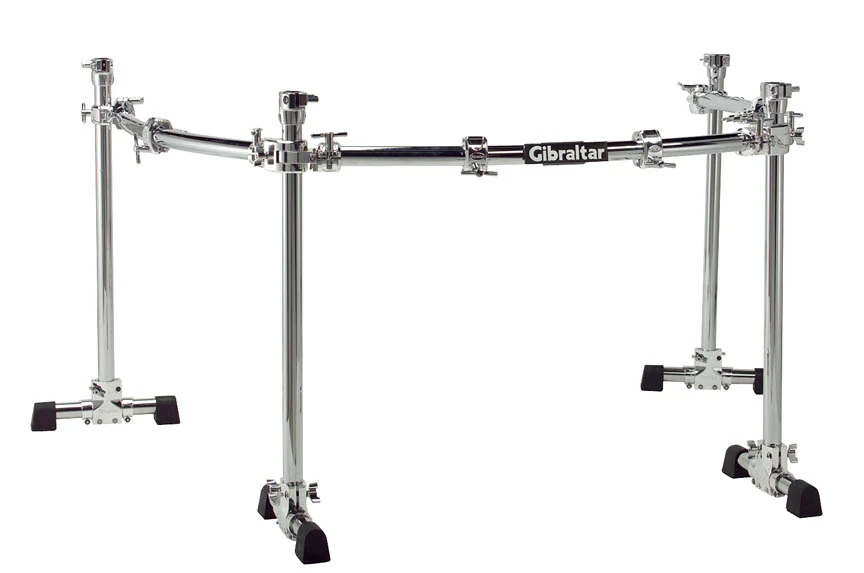 Gibraltar GCS-400C Chrome Series Power Rack With Curved Wings