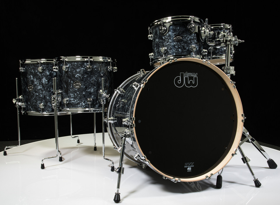 DW Performance Series 5pc Shell Pack 10/12/14/16/22 Black Diamond