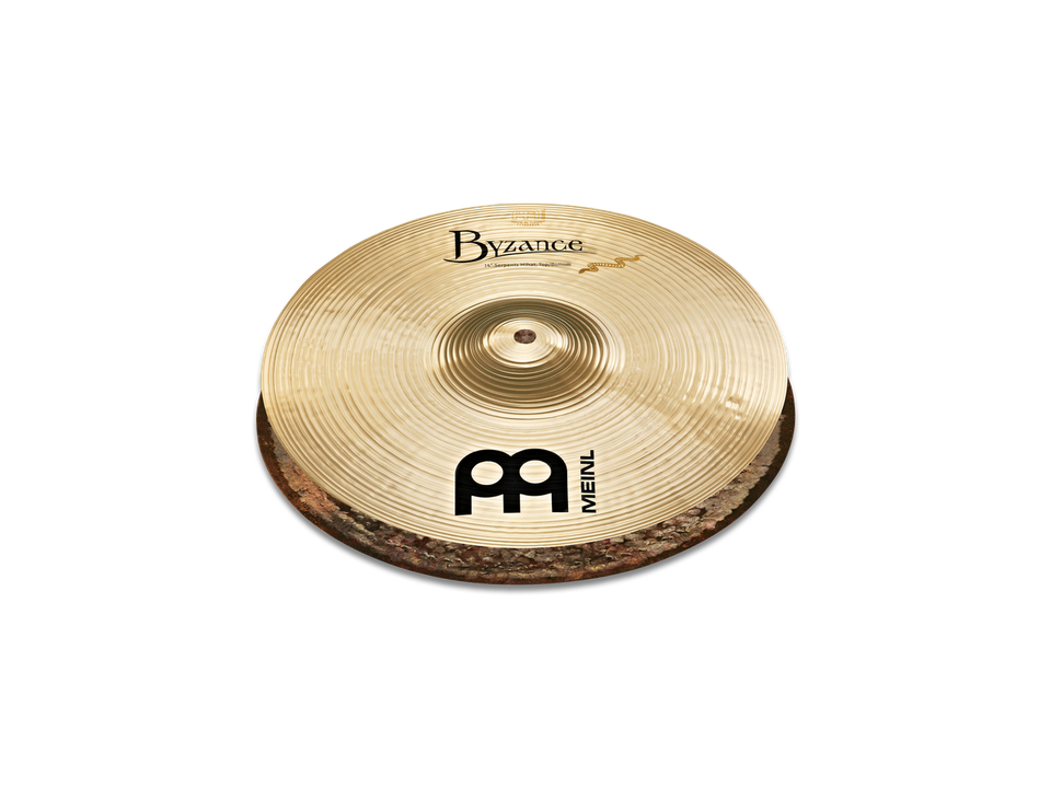 Meinl Byzance Brilliant 13" Serpents Hihat, Pair