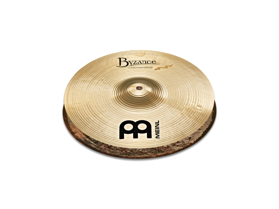 Meinl Byzance Brilliant 14" Serpents Hihat, Pair