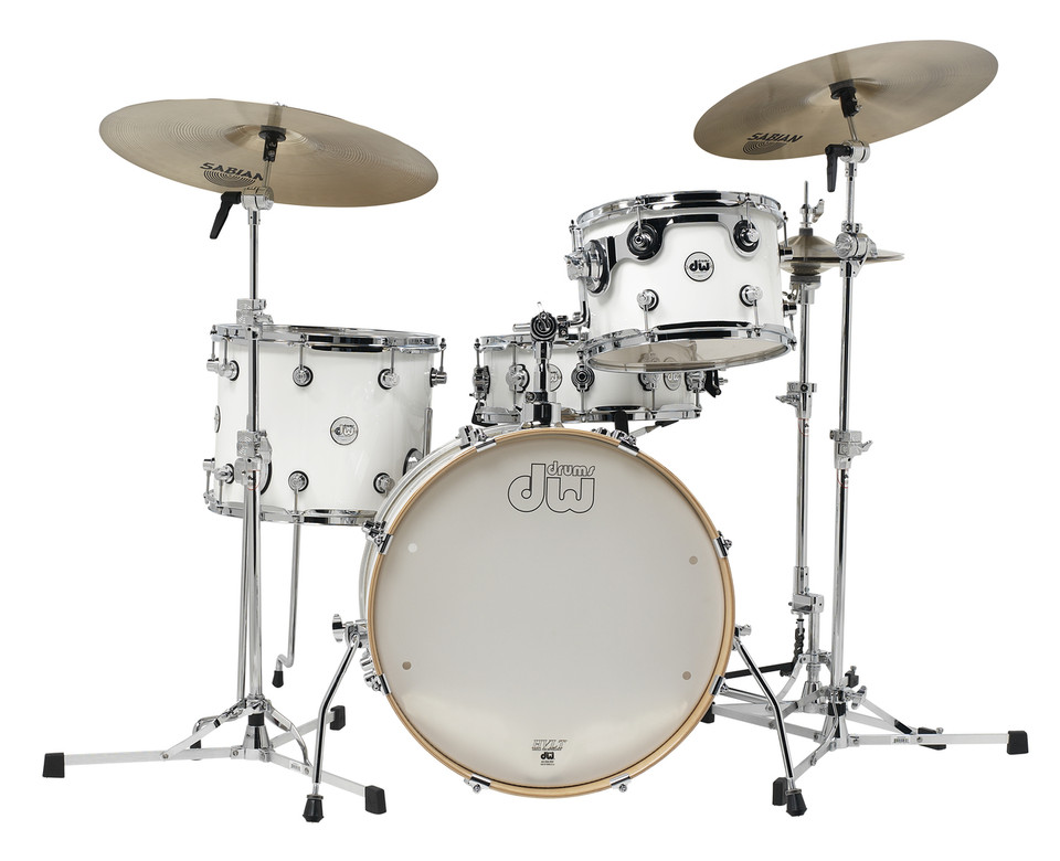 DW Design Series Frequent Flyer 4pc Shell Pack Gloss White