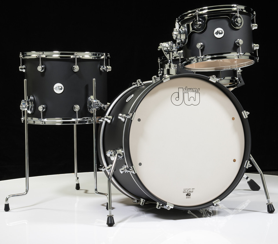 DW Design Series Frequent Flyer 4pc Shell Pack Satin Black
