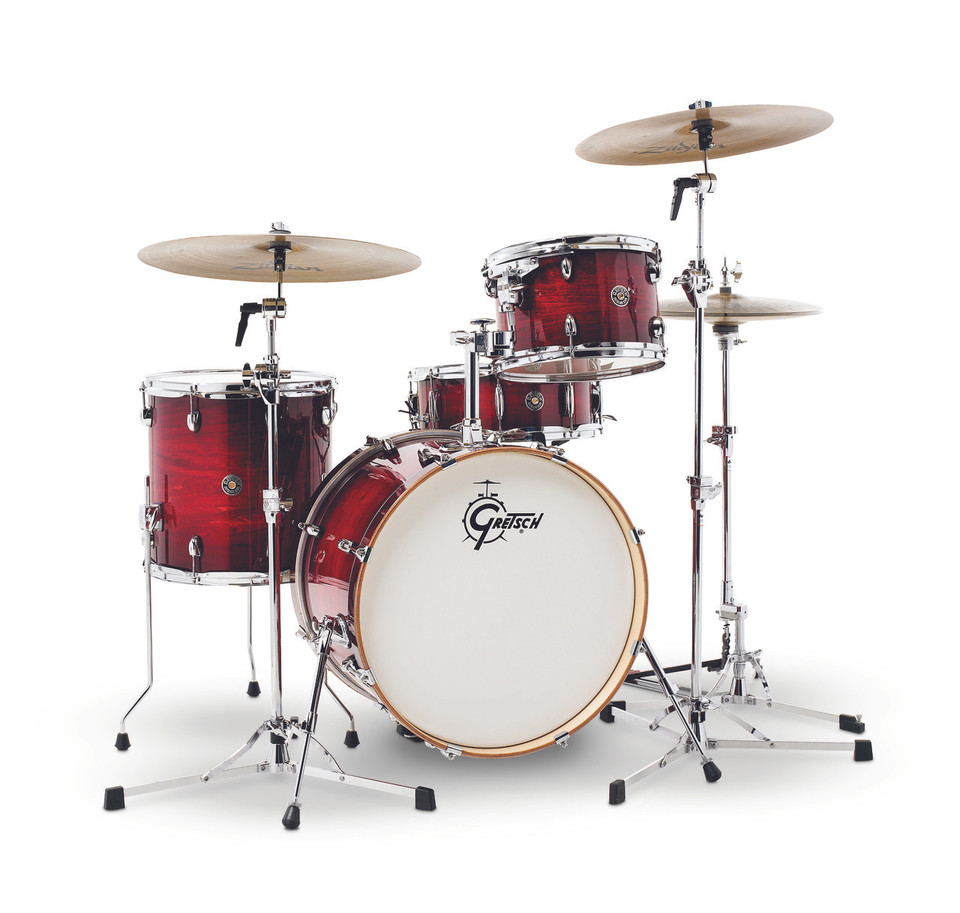 Gretsch Catalina Club Jazz 4-Piece Shell Pack 20" Gloss Crimson Burst