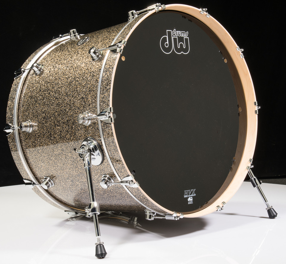 DW Performance Series 18x24 Bass Drum Gold Nebula