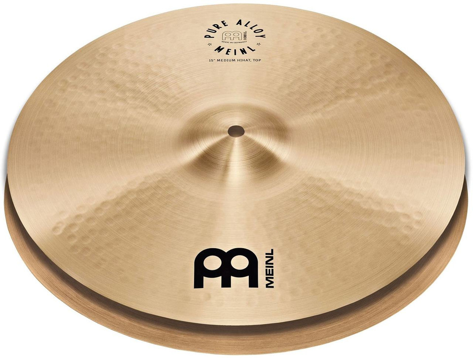 Meinl 15" Pure Alloy Medium Hi-Hats