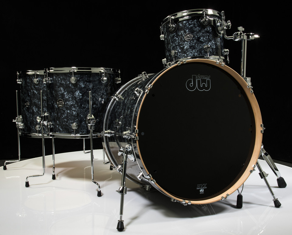 DW Performance Series 4pc Shell Pack 13/16/18/24 Black Diamond